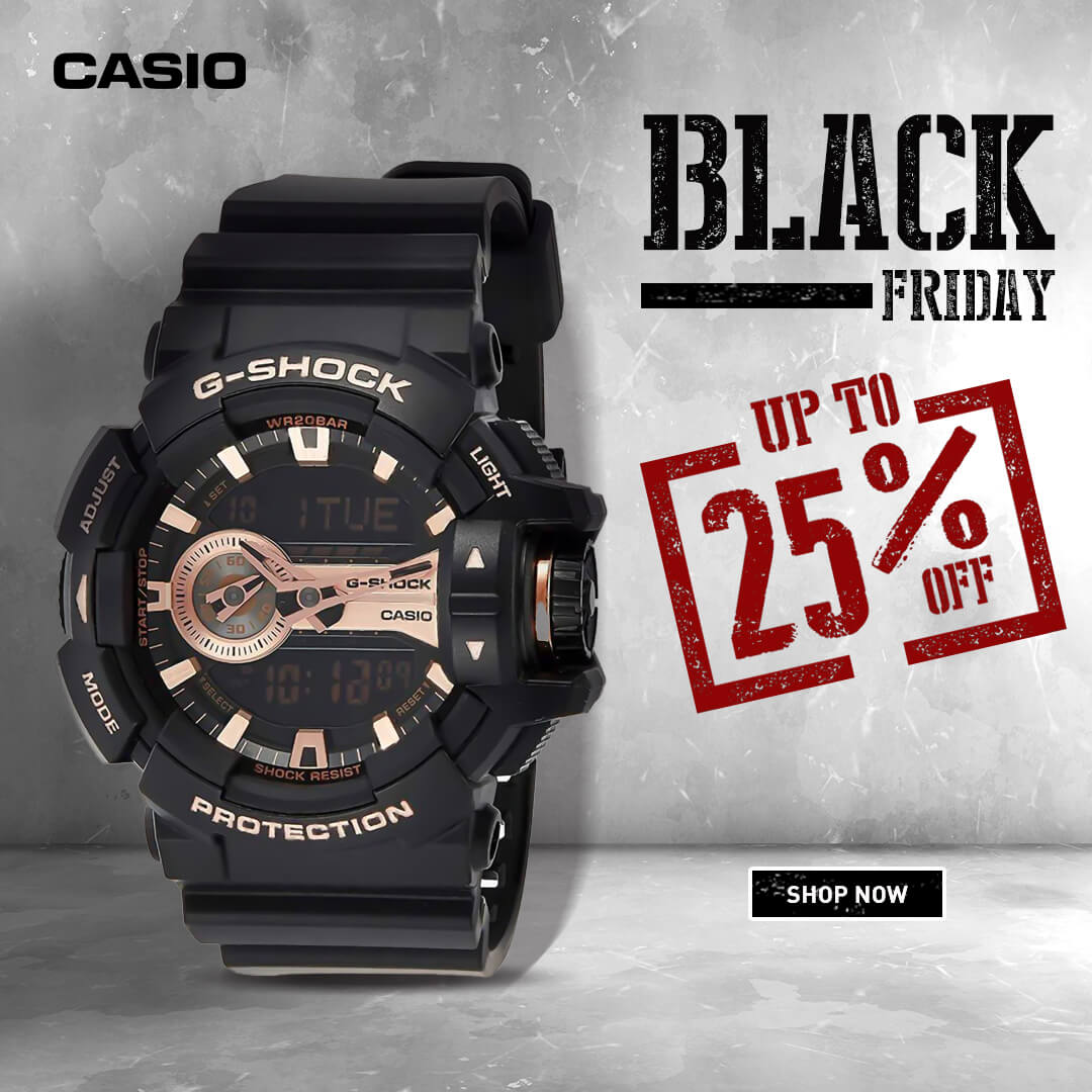 G-shock Watches Get Up to 25% Off