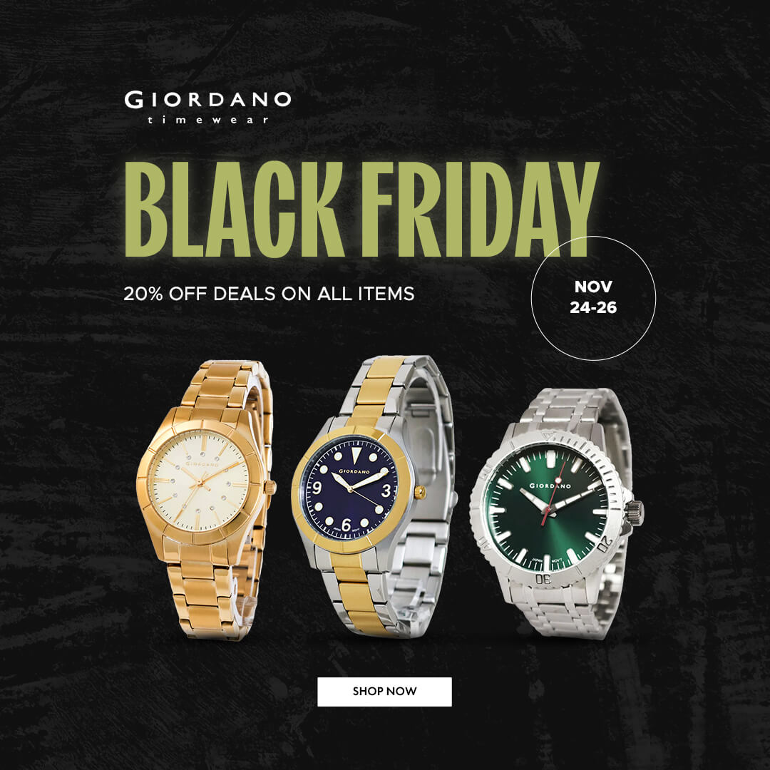 Get up to 20 percent off on Giordano