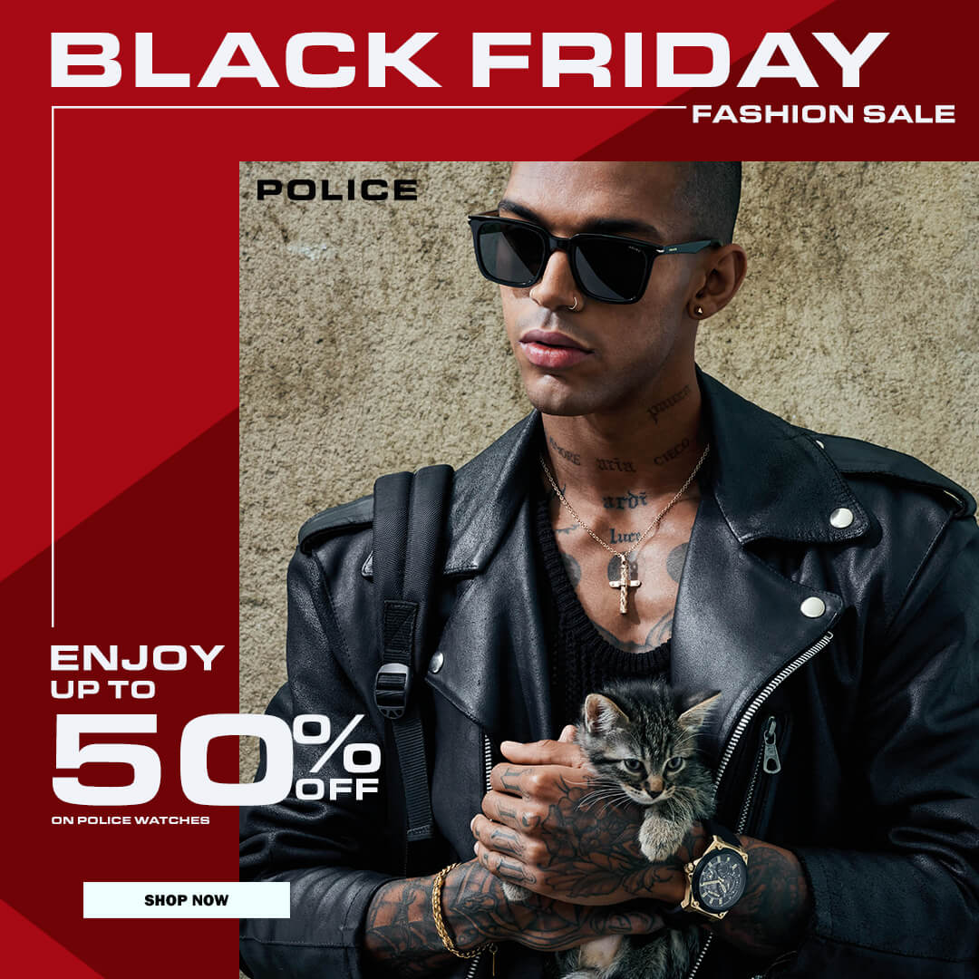 GET UP TO 50 percent OFF on Police Watches